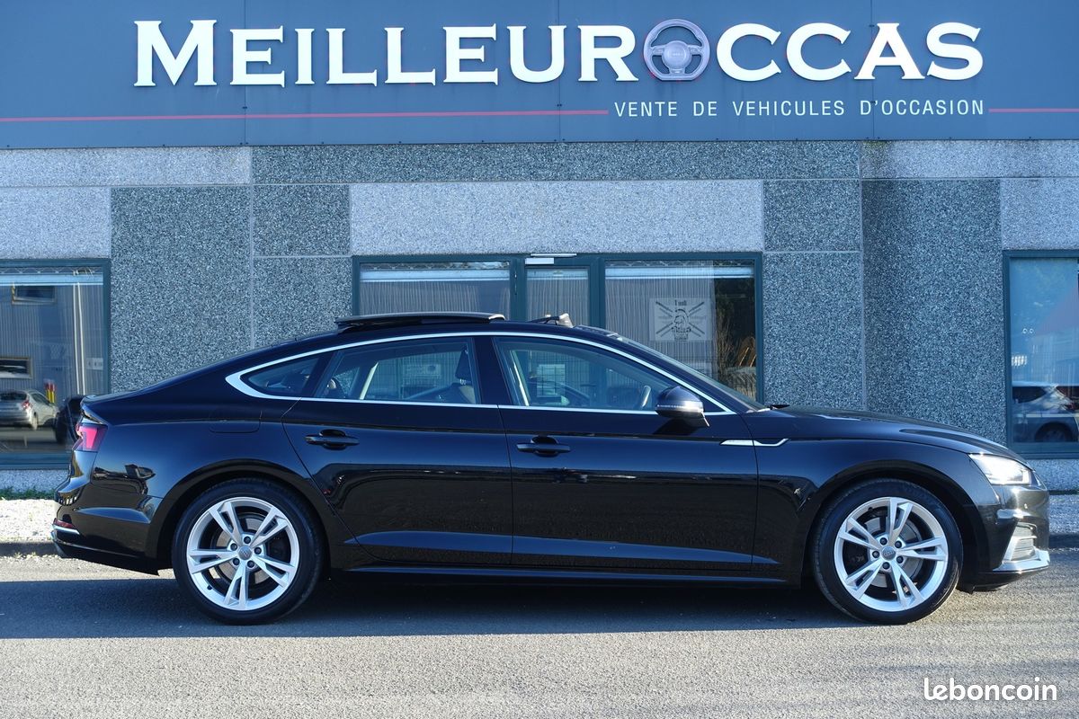 A5 Sportback 35 Tfsi 150ch S-Tronic Cuir sport chauffant/Toit ouvrant/Gps Europe/Hayon électrique/1*Main/Garantie 12 mois (image 4)