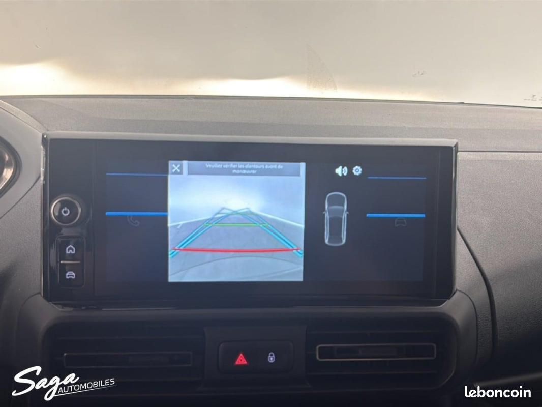 Peugeot Partner FOURGON M 650 KG BLUEHDI 100 S&S BVM6 (image 20)