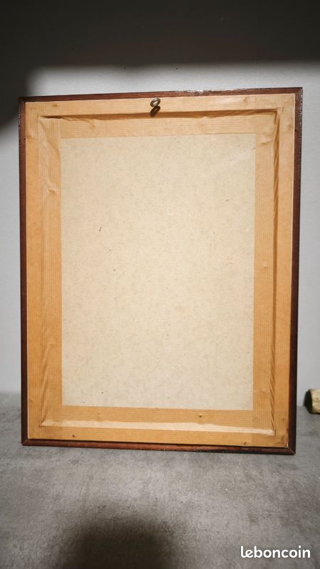 Tableau aquarelle thème de la nature signé Fernand Vivien (image 7)