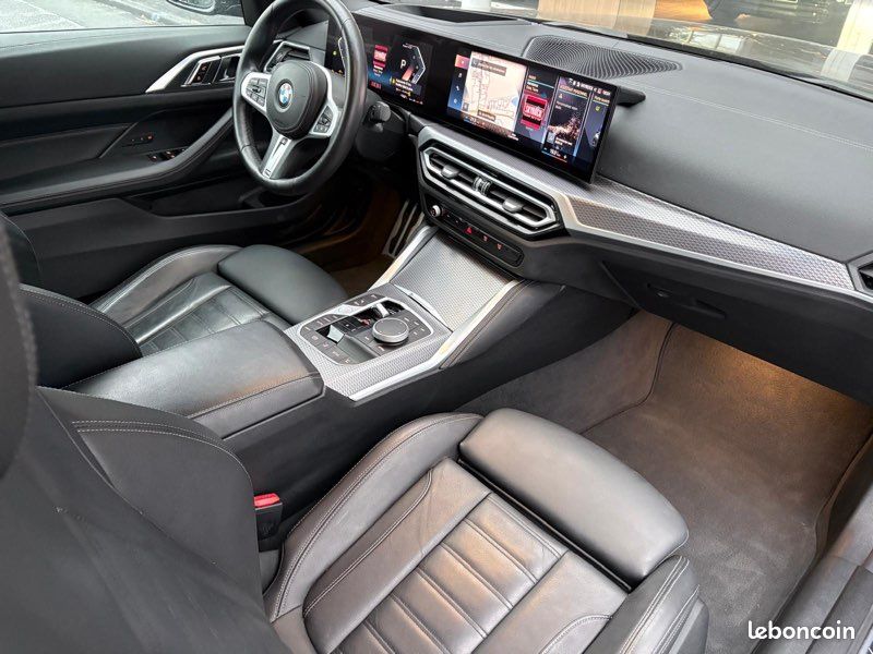 BMW Série 4 Cabriolet 420i 2.0 184 ch BVA Pack M (image 9)