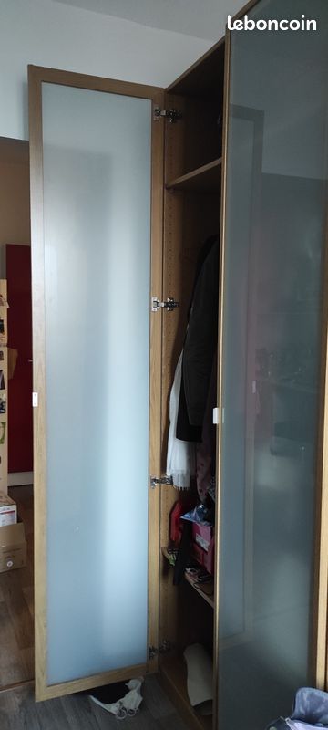 2 Portes en verre Ikea Pax (image 1)