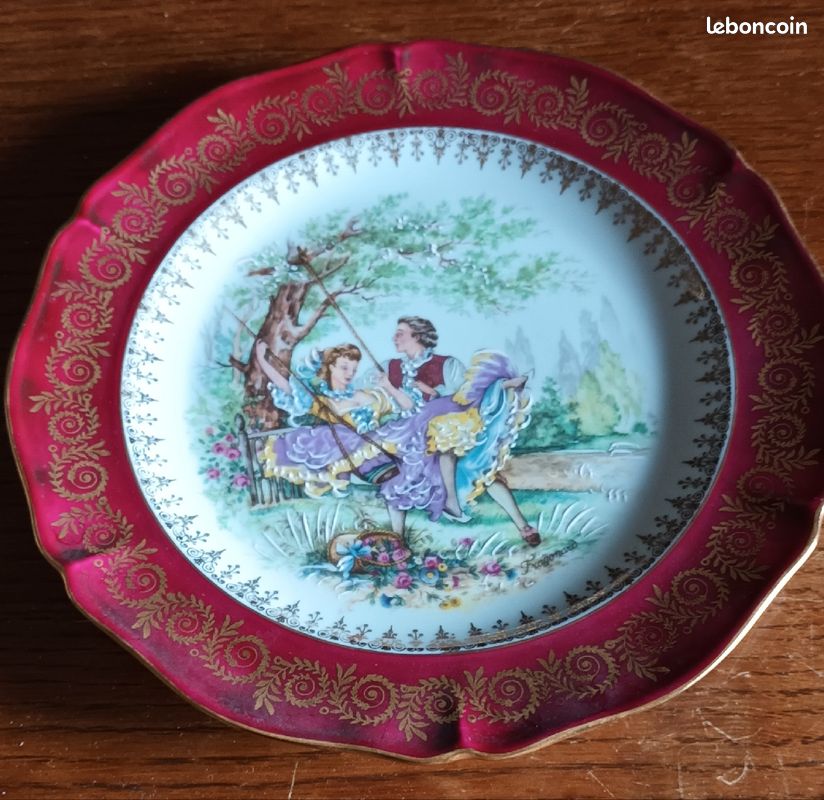 Assiettes décoratives vintage (image 1)