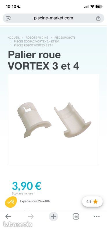 Aspirateur de piscine Zodiac (image 4)