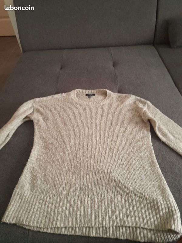 Pull Femme New Look Taille S - Mélange De Couleurs, Col Rond, Style Pullover - État Très Bon