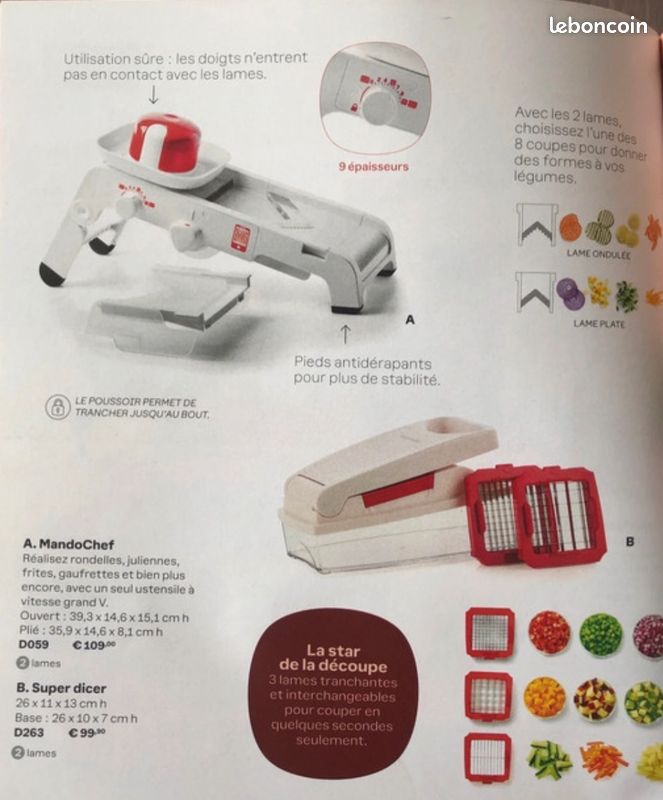 Mandochef Tupperware 🎀 Neuf – Le Robot Ménager Culte Pour Ta Cuisine