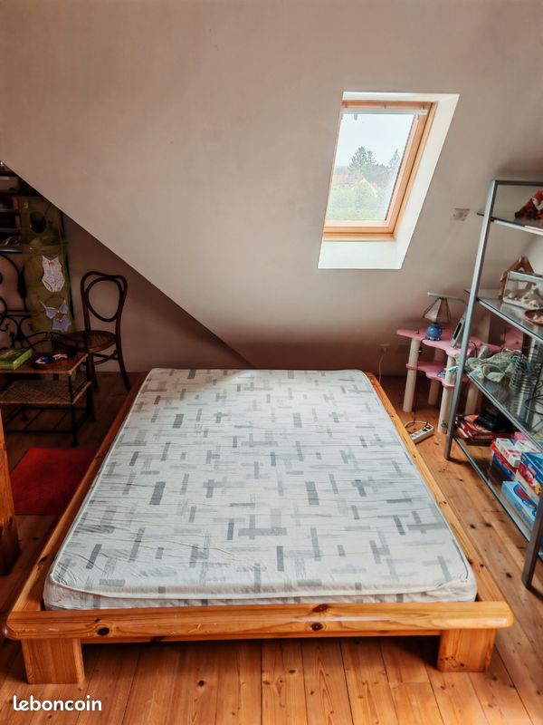 Lit futon bois massif (image 3)