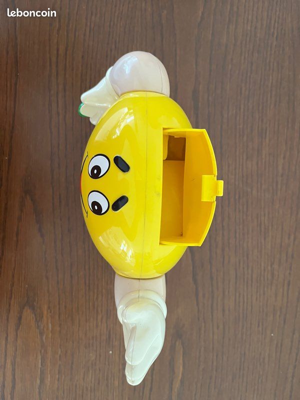 Lampe Publicitaire Vintage M&M's Jaune Avec 3 Personnages - Occasion