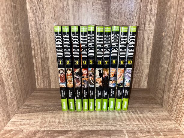 Manga : one piece - tomes 1 à 24 (sans le tome 11) - tbe d'occasion