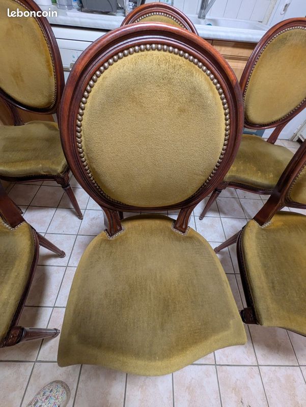 6 chaises Louis XVI (image 12)