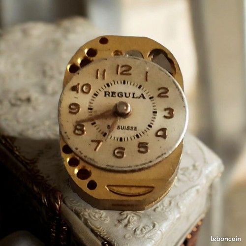 Mouvement Ancien De Montre à Gousset Suisse - Petit Modèle Multi Bijou - Fonctionnel - Non Signé
