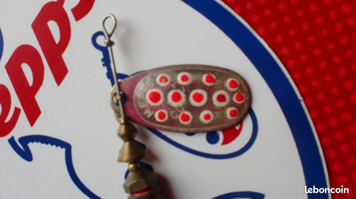 Cuiller Tournante MEPPS N°2 COMET MINNOW Truite Chevesne Perche Bass silure aspe brochet (image 2)