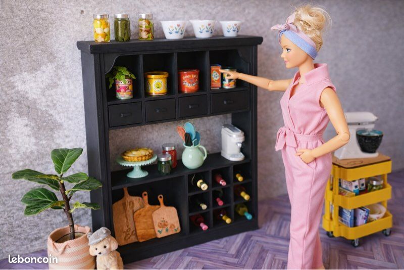 Vitrine De Boulangerie Miniature 1:12 Pour Maison De Poupée - Modèle étagère En PP - Neuf