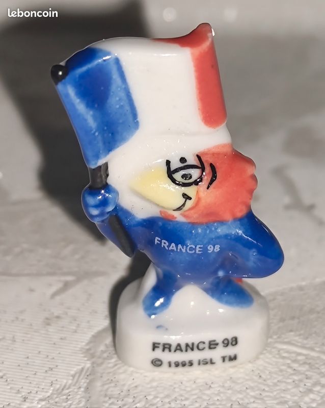 Fève France 98 Panini Officielle FFF - Patrice Loko - Collectionneur - Neuve