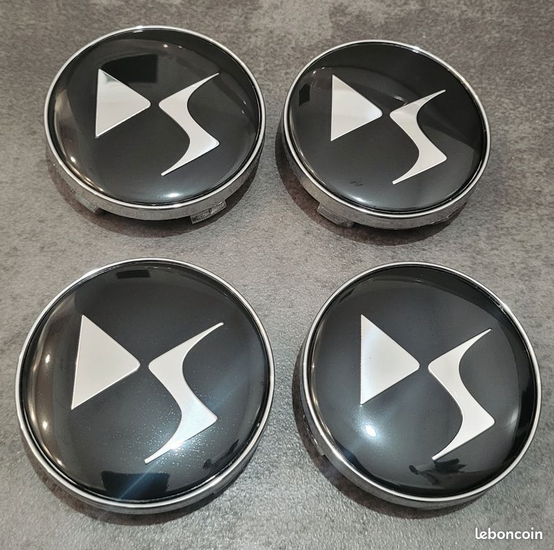 Coque De Télécommande De Clé Citroën DS3 - Chrome, Aluminium, Couleur Argent Et Noir - Occasion Fonctionnelle