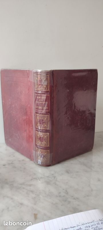 J. Verne. Enfants Capitaine Grant Hetzel. 1ere Ed.1867 Dessin RIOU (image 1)
