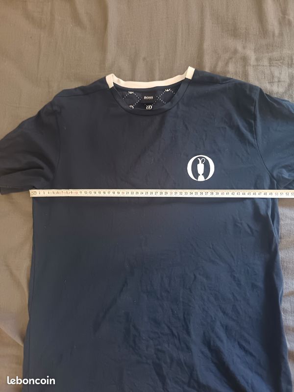 Tee-shirt bleu marine hugo boss taille L (image 9)