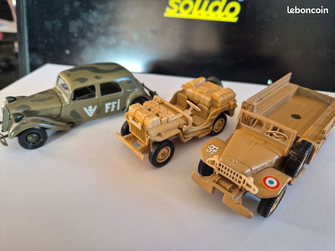 Solido 1/50 Camion Berliet AUROCH ALVIS Armée Française – Modèle Neuf Sous Boîte (N43)