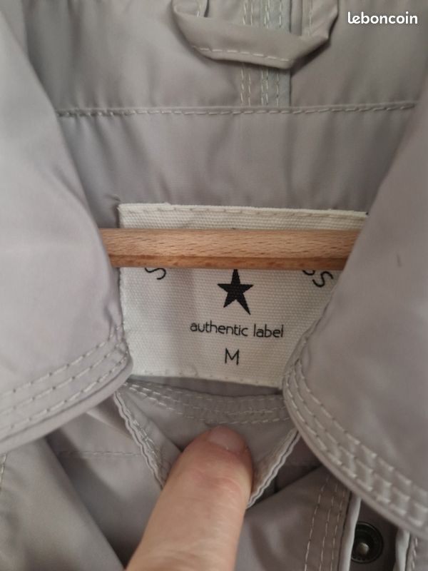 Trench Sud express taille 38 gris (image 3)