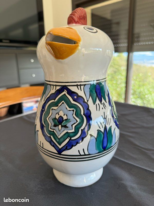 Pot à eau céramique oiseau (image 2)