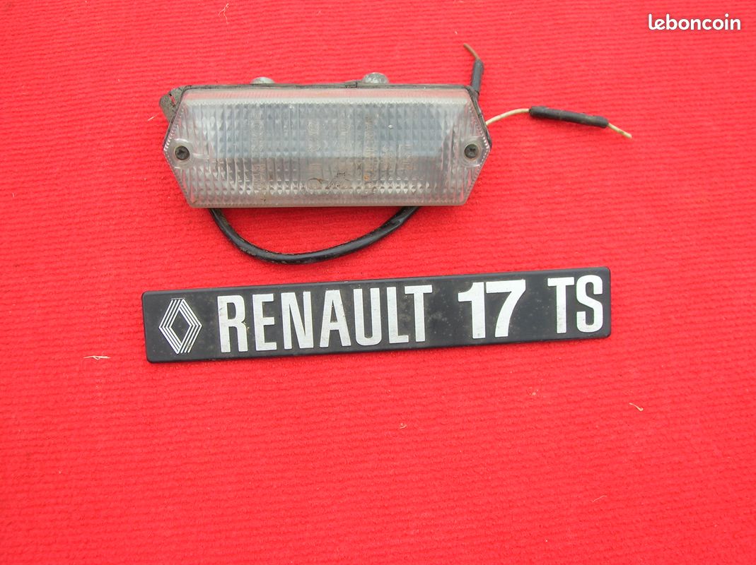 Clignotant Avant Pour Renault R6/R10/R16 - Pièce D'occasion Avec Légère Fissure, Référence A223