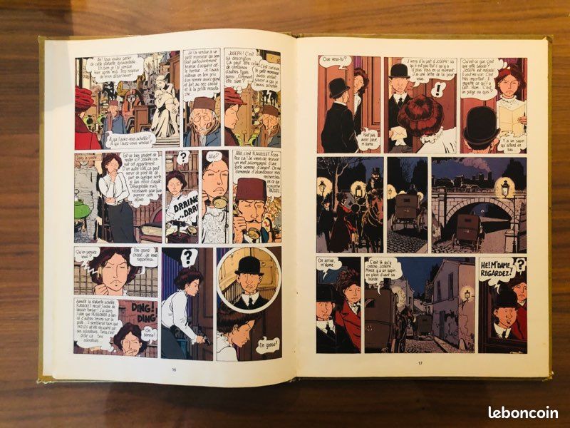 BD Adèle Blanc Sec EO 1976 le Démon de la Tour Eiffel par Tardi (image 8)