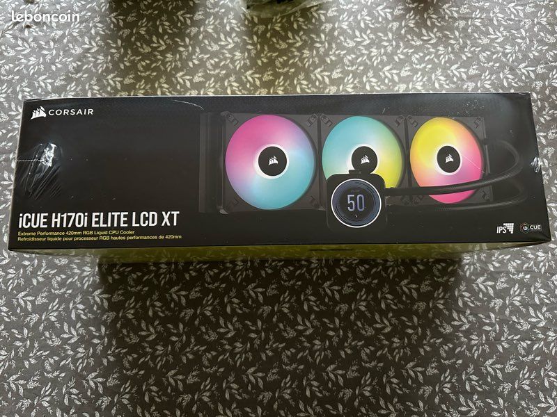 Watercooling Corsair iCUE H170i Elite LCD XT 420 mm (image 1)