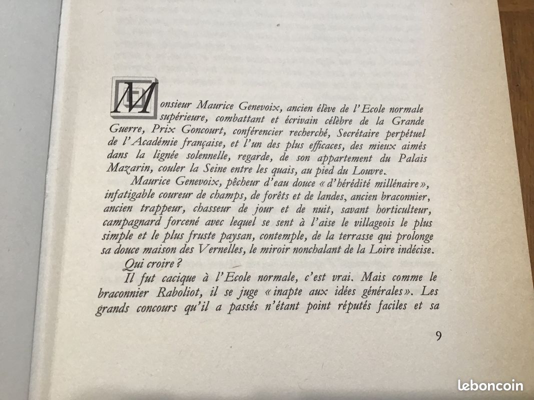 TIP Livres maurice Genevoix (image 5)