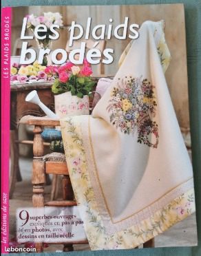 Les plaids brodés Éditions de Saxe (image 1)