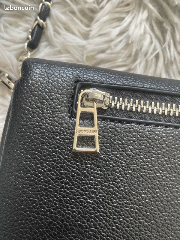 Sac À Main/Sac À Bandoulière Zadig & Voltaire Noir En Cuir (image 11)