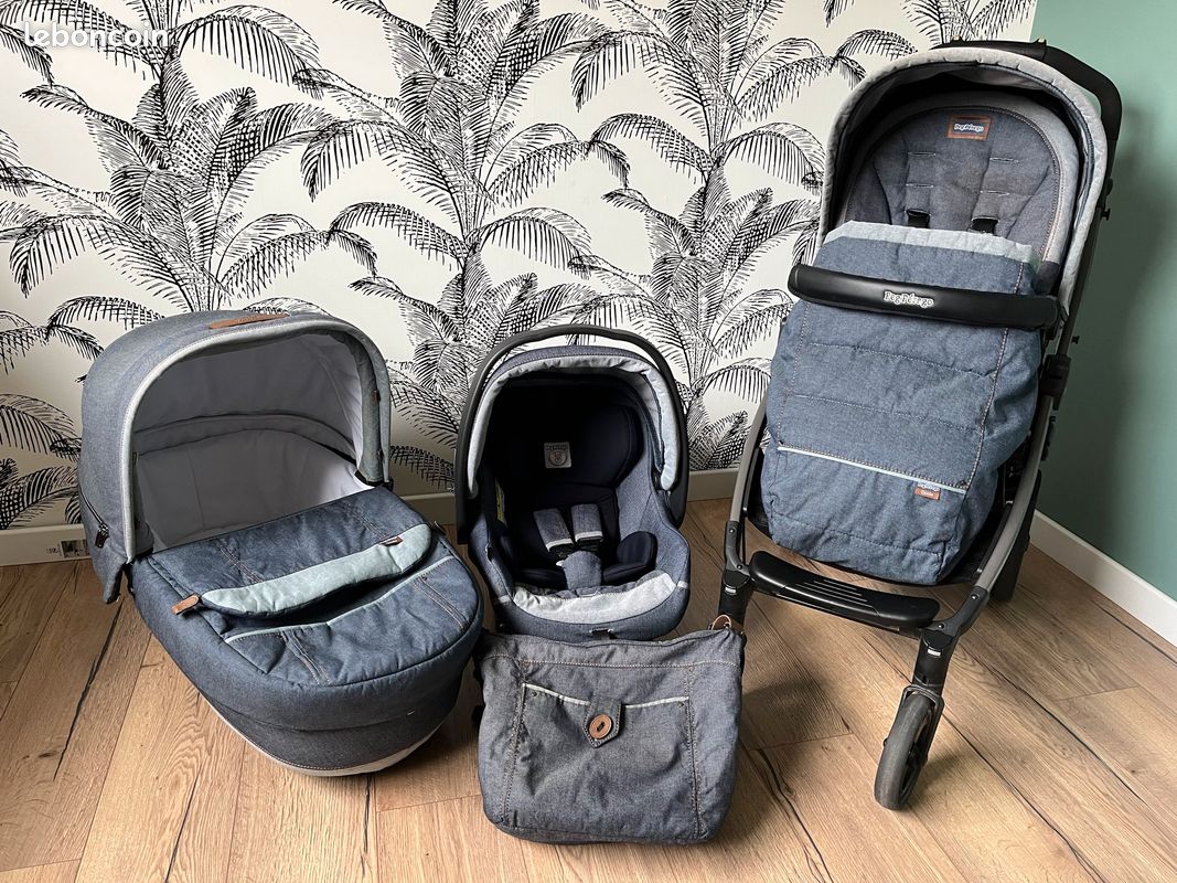 Perego Book Plus Poussette Peg Perego Denim Book Modular Technical