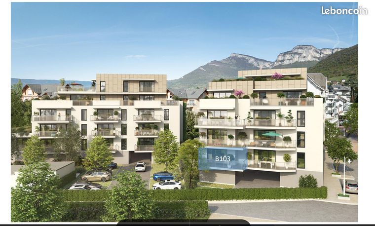 Appartement Neuf à Louer T3 - Avenue des thermes Challes les eaux