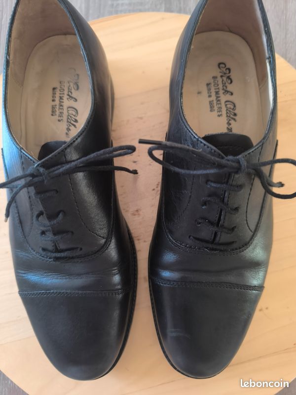 Chaussures homme Mack Oldson cuir véritable noir – T40 (image 2)