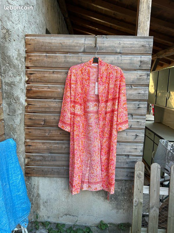 Kimono long orange (image 1)