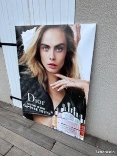 Panneau publicitaire Dior Cara Delevingne (image 1)