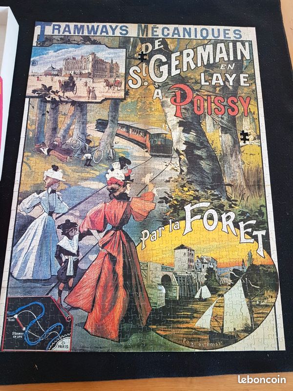 Herbé ™ Tramway SPEL Plateau Jeu Rgpd- Poster 40x60cm* d1