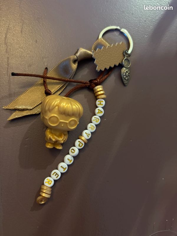 Création locale porte-clés ou bijoux de sac chaque pièce unique (image 1)