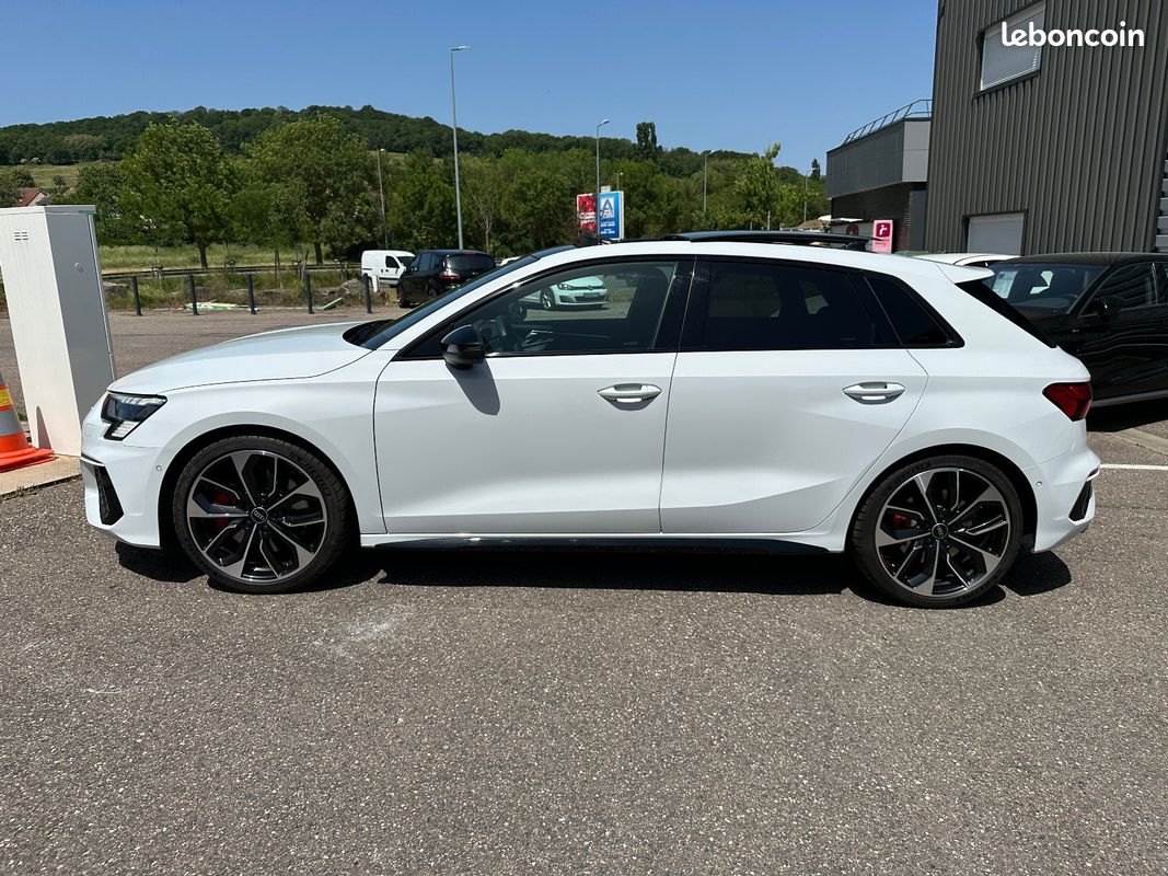 AUDI S3 SPORTBACK TFSI 310 S tronic 7 Quattro FRANCAISE/1ER MAIN/SUIVI AUDI/T.O/MATRIX/MEPLAT/SIEGES DINAMICA/LED MULT (image 8)