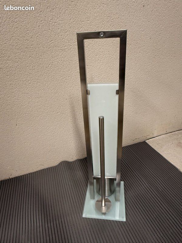 Porte papier WC Serviteur WC Rivalta gris (image 1)