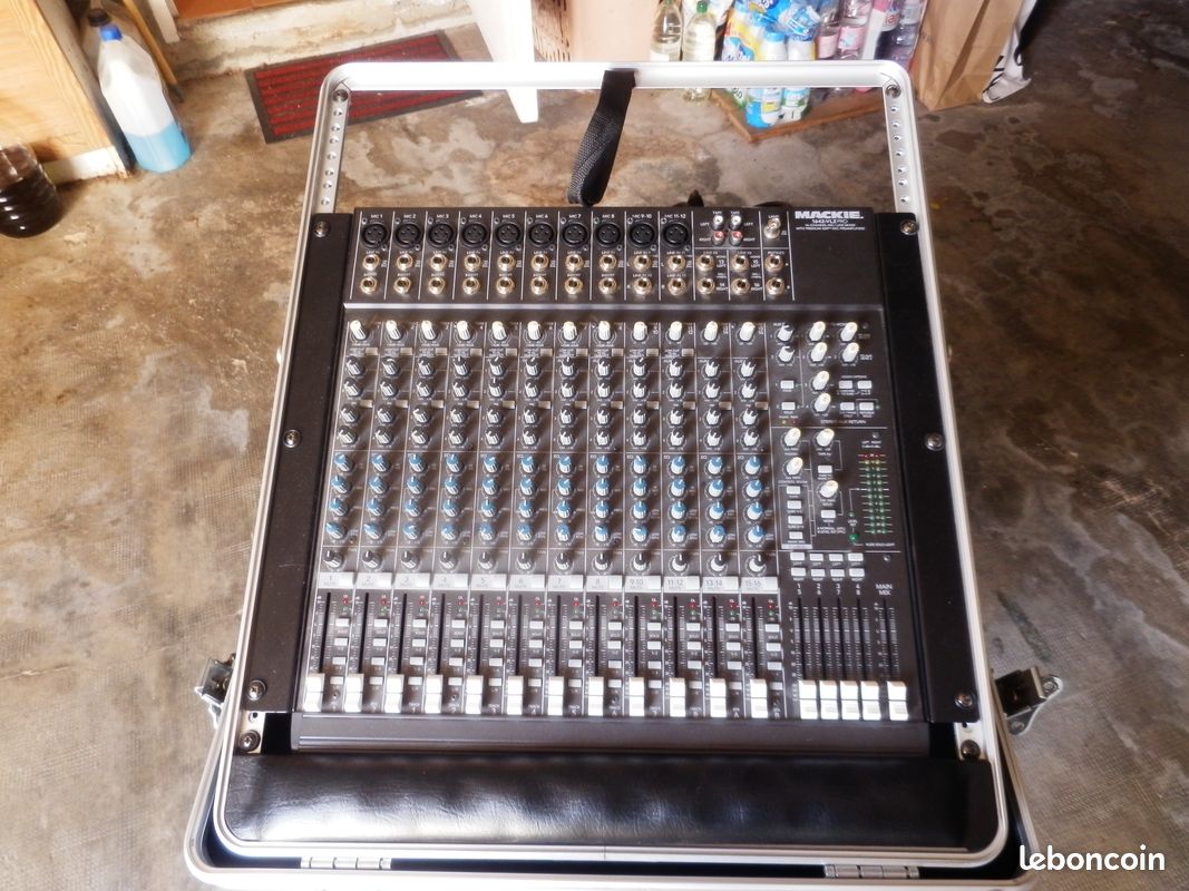 Console De Mixage Mackie 1604-VLZ3 – 16 Voies, état Très Bon Pour Studio
