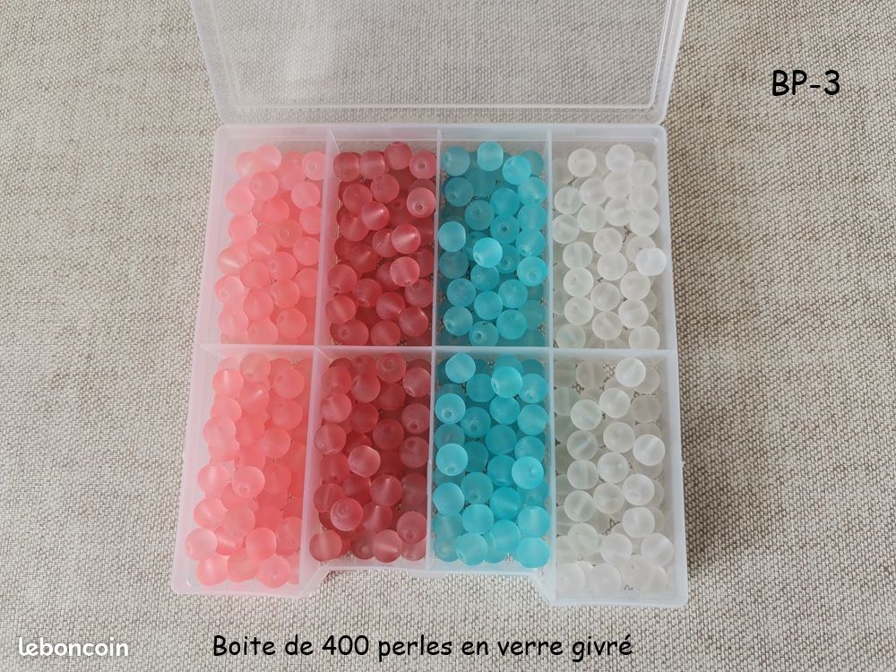 SOFPLATE 1 Boîte De 400 Perles D'espacement En Strass De 8 Mm