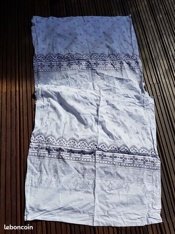 Drap housse et les 2 taies (image 2)