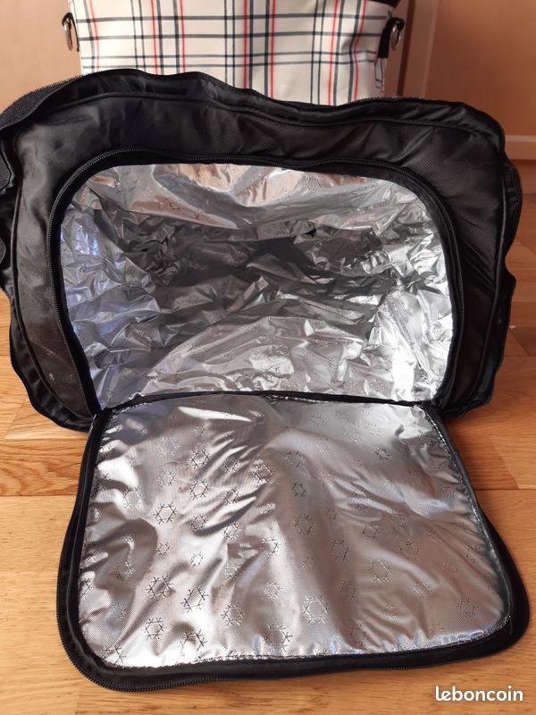 SAC TROLLEY DE COURSES avec SAC ISOTHERME (image 5)