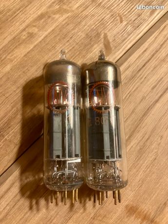 PAIRE ASSORTIE TUBE électronique RT Radio Technique E188CC 7308 EUR 329