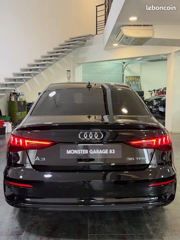 Audi a3 8y berline design luxe 35 tfsi 150 s-tronic7 - full black - état exceptionnel (image 3)