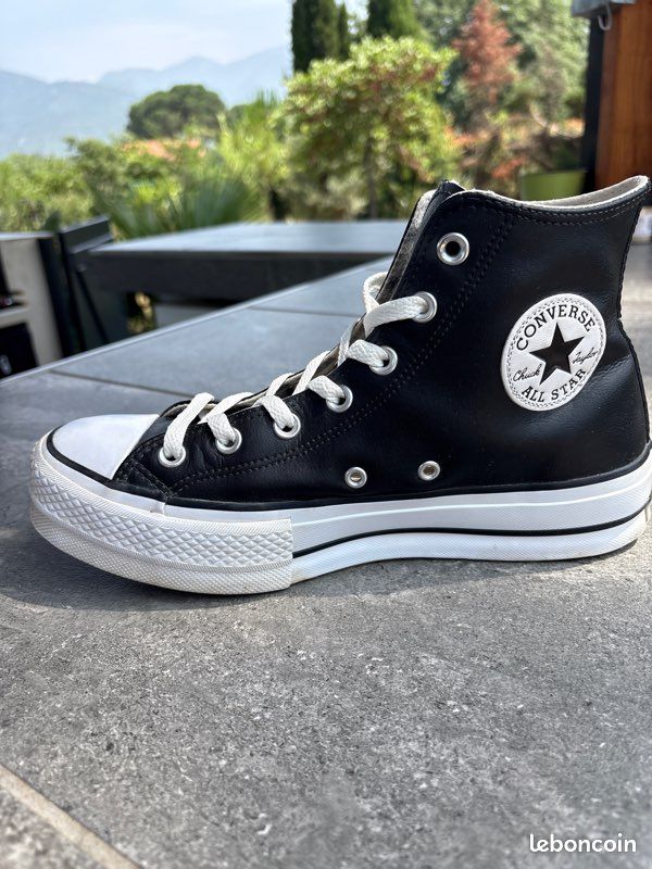 Converse Plateformes Converse Noir Basse Courir Converse Noir
