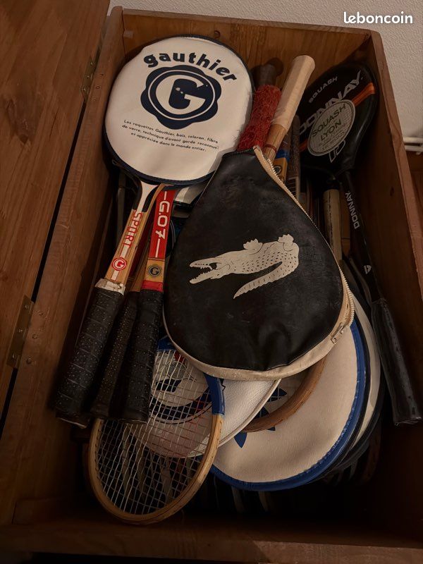 Trio de raquettes de badminton vintage - Canada Trio de raquettes de badminton vintage - Canada