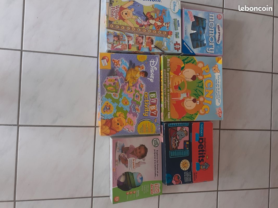 Lot jeux enfants de 2ans à 11ans (image 1)