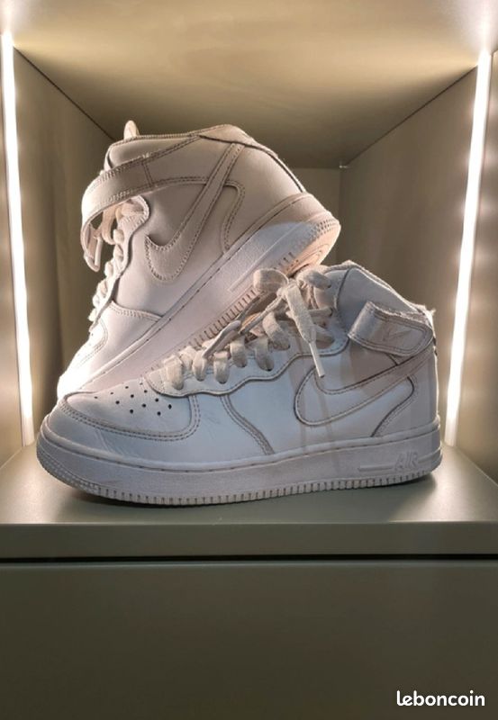 Chaussures Nike Air Force Montante Blanche Chaussures Nike Af1 Air