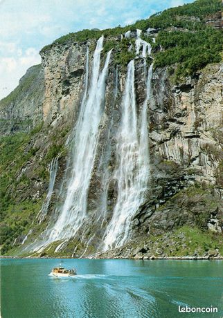 Carte postale CPM Trollene pa Trollstigen - Folklore NORVÈGE (779613
