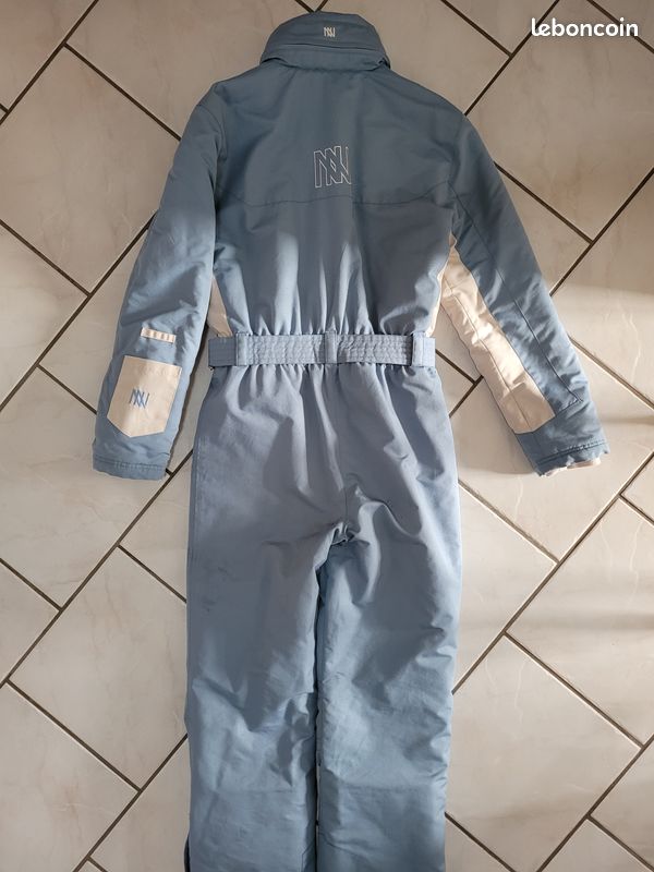Combinaison De Ski Fille Dorotennis – 6 Ans (TBE) – Bleu Ciel, 110cm